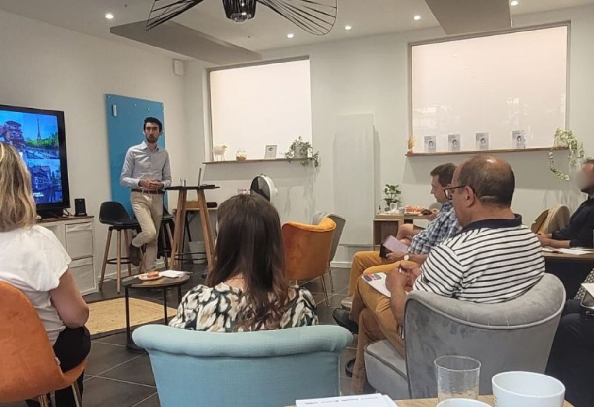 Session de formation intra dans les locaux d'un cabinet client